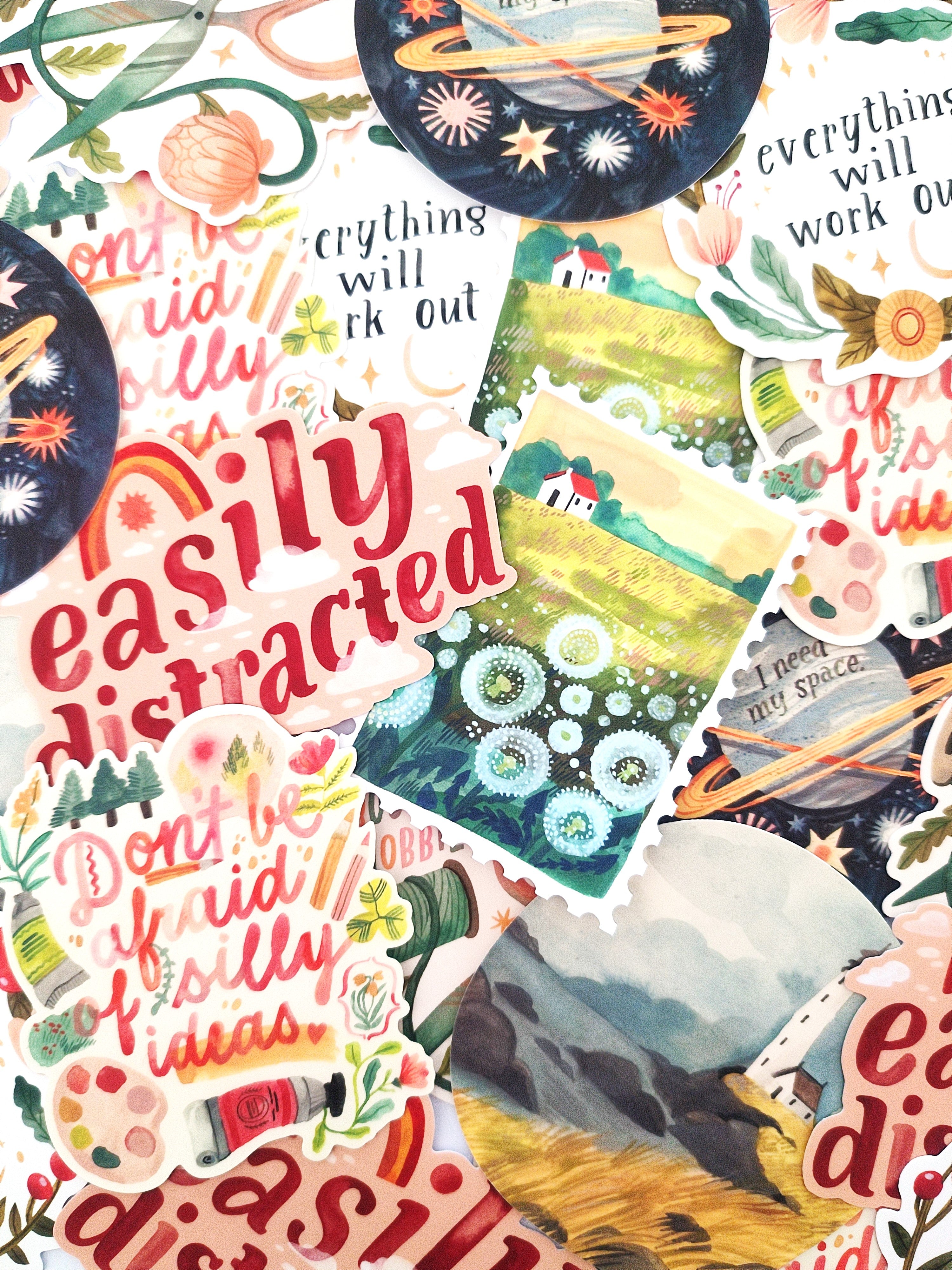 Les stickers