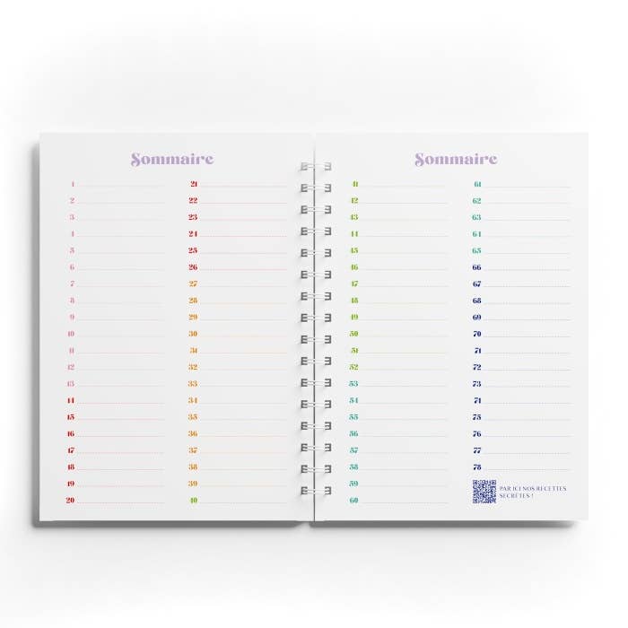 Carnet de Recettes - Crème de la Crème