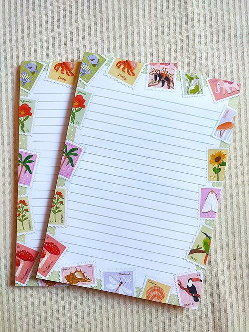 Bloc-notes A5 - Timbres