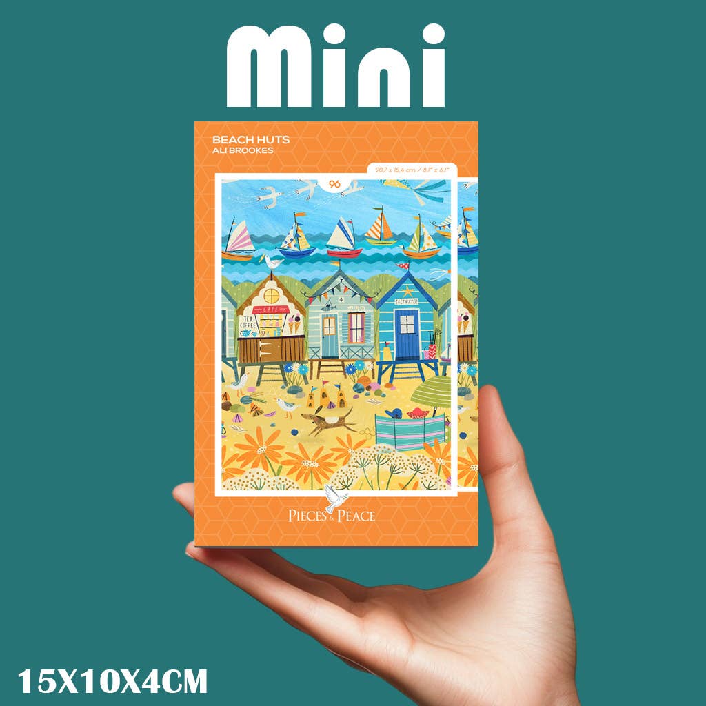 Mini-Puzzle 96 pièces - Mini Beach Huts