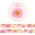 Washitape - Pink Flowers