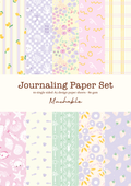Set de papier pour journaling/scrapbook pastel - 10 feuilles A5