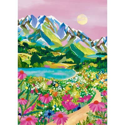 Puzzle 500 Pièces - Lever de Soleil sur les Alpes