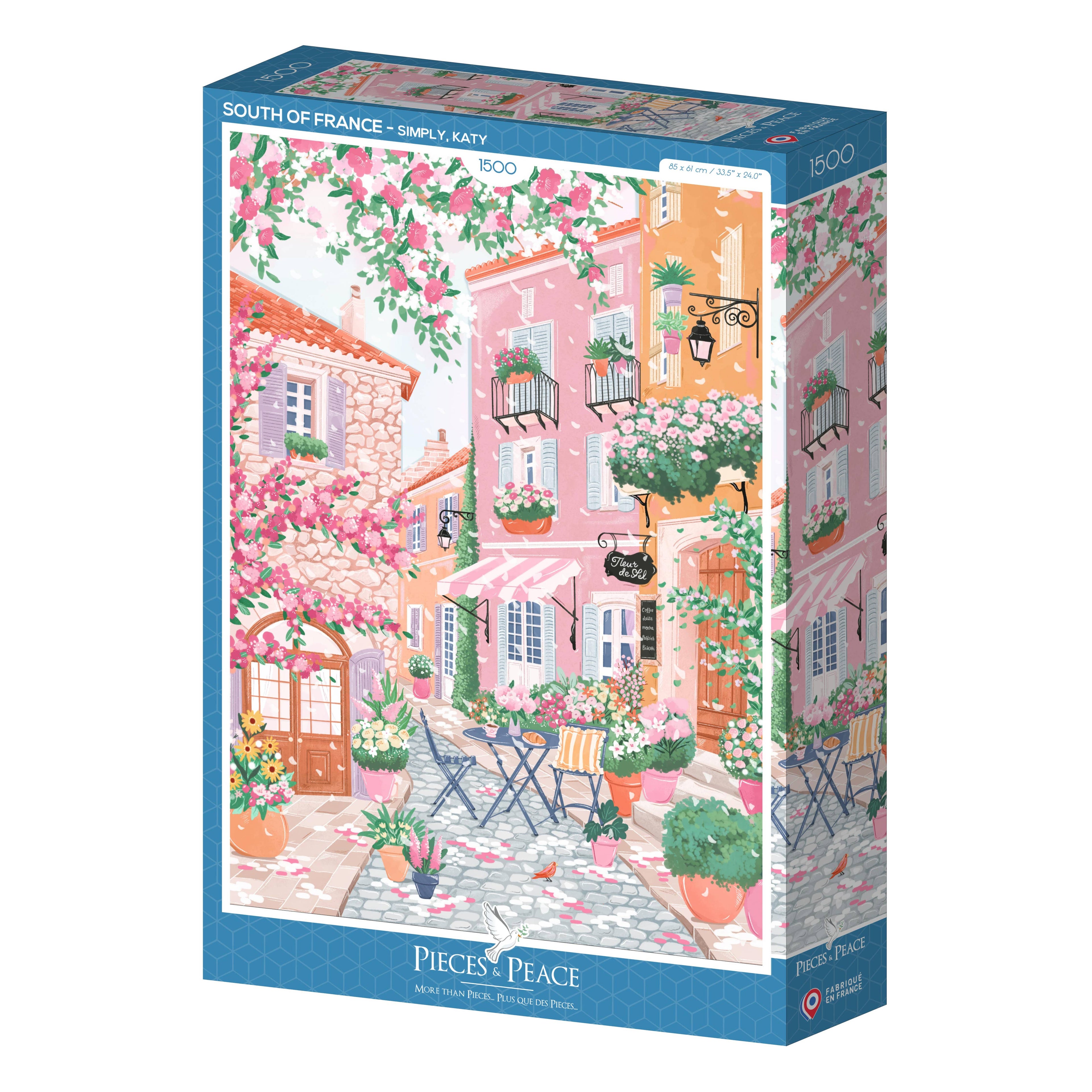 Puzzle 1500 Pièces - Sud de la France