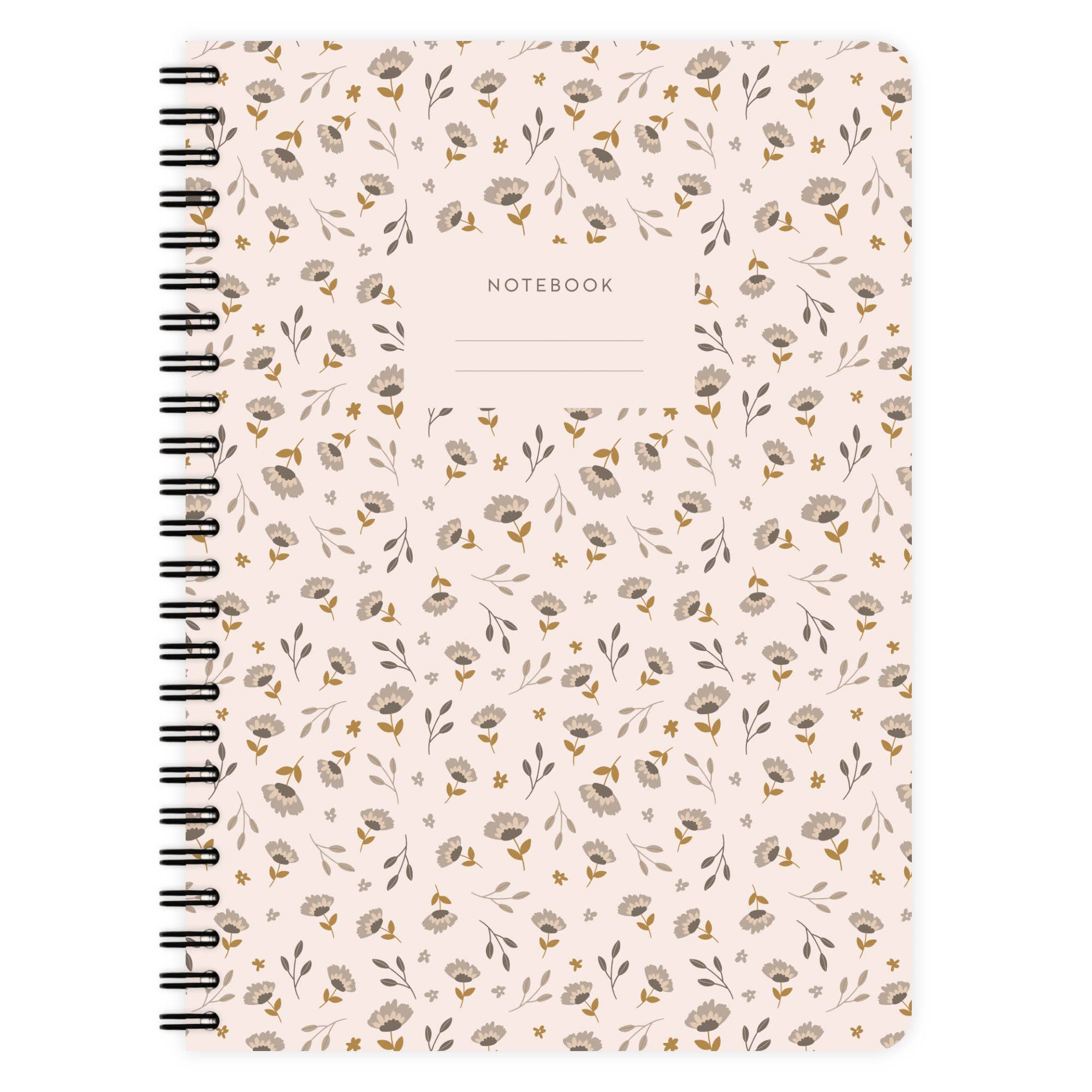 Carnet A5 - Floral bohème
