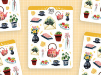 Planche d'autocollants — Les petites choses