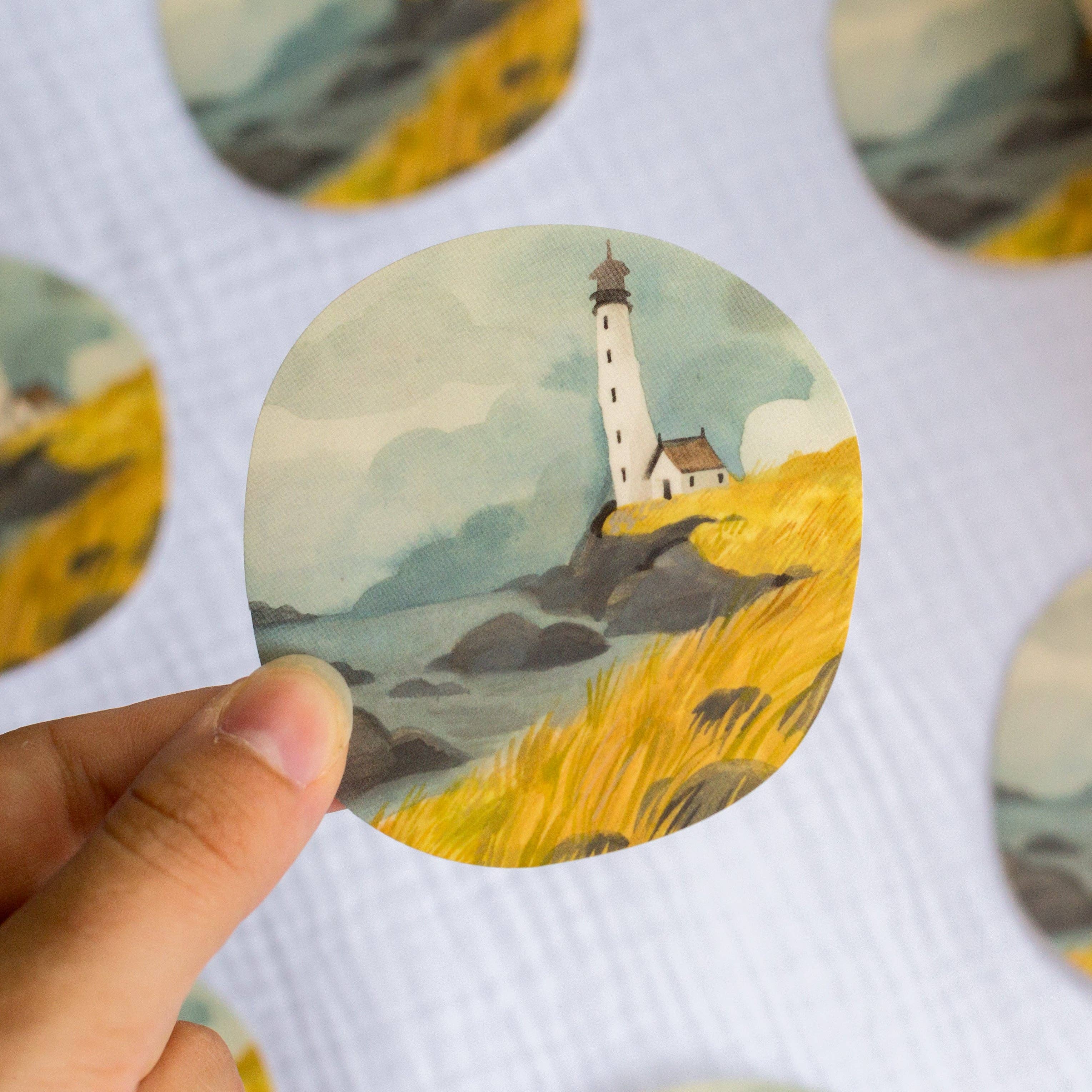 Autocollant vinyle — Phare
