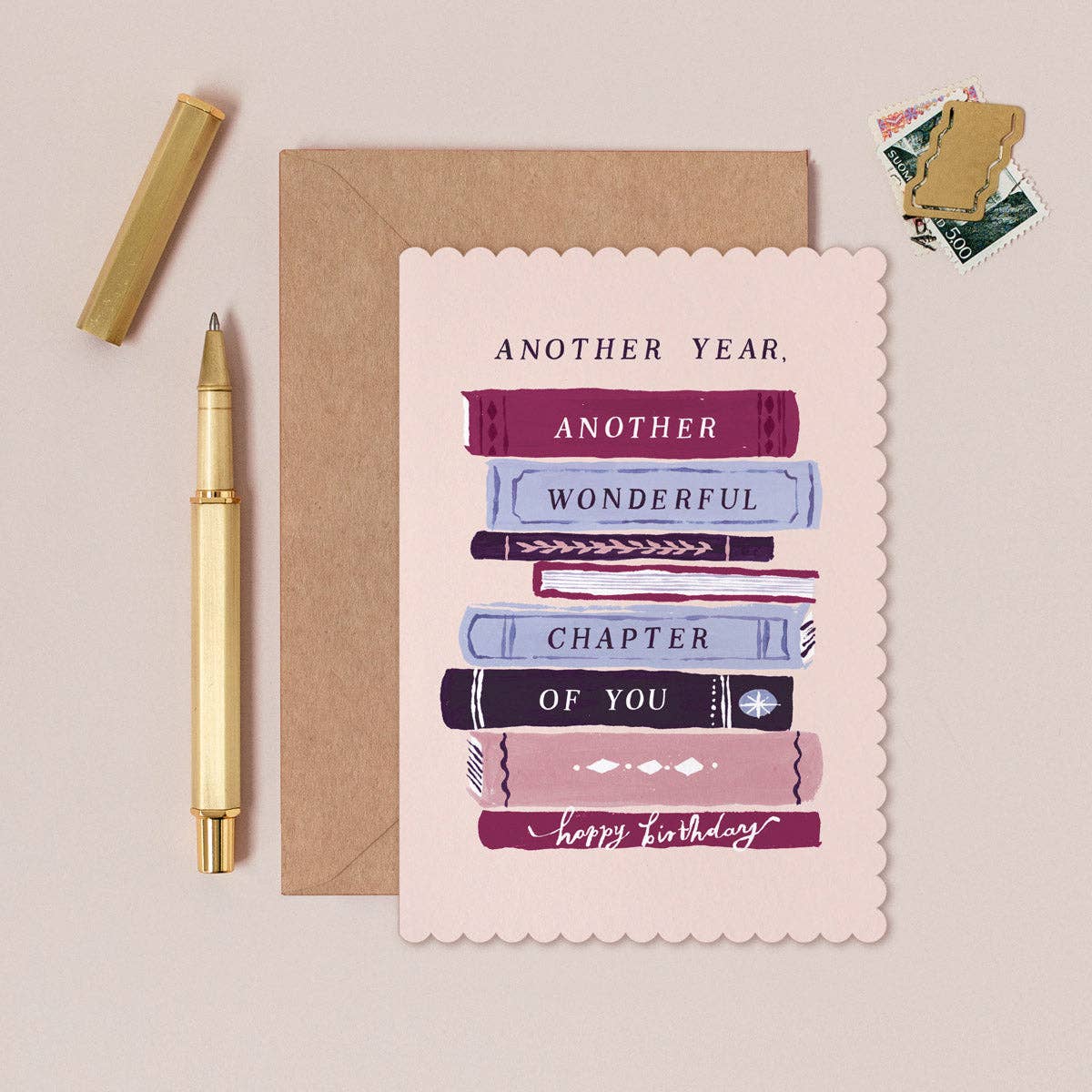 Carte d'anniversaire - Book lovers