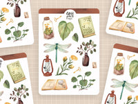 Planche d'autocollants — Botanica
