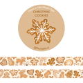 Washitape - Biscuits de Noël