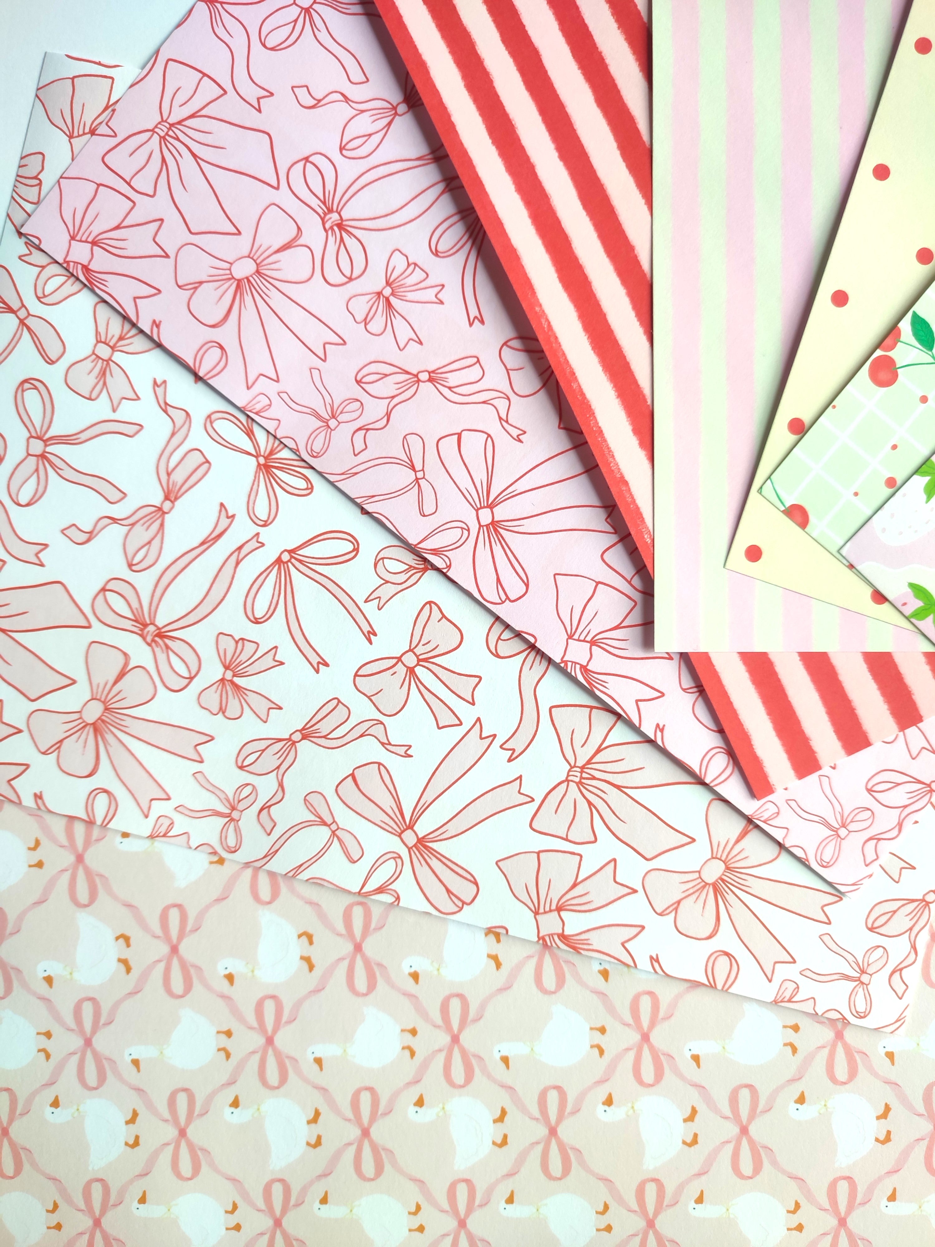 Set de papier pour journaling - 10 feuilles A5