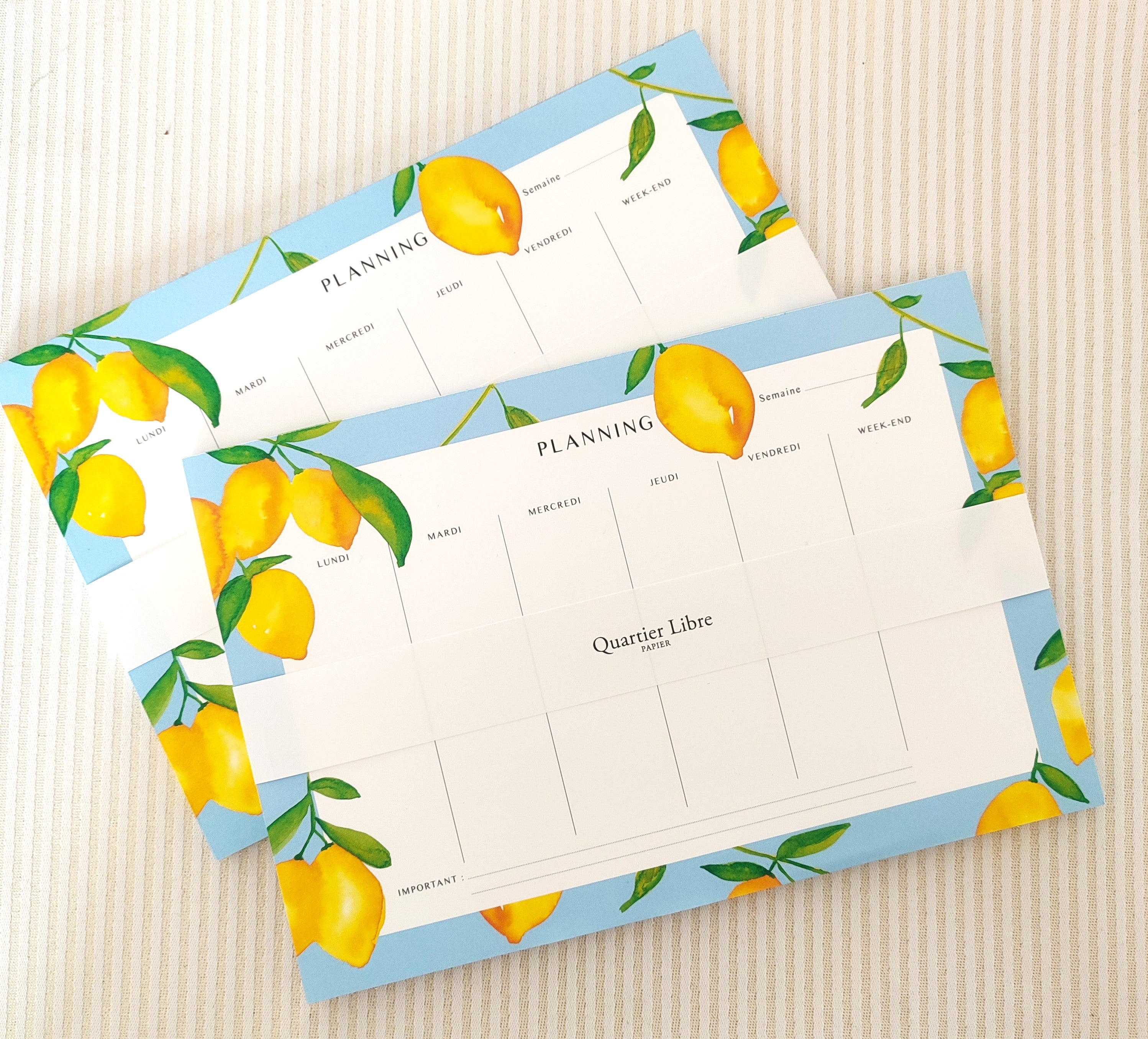 Planning - Citrons