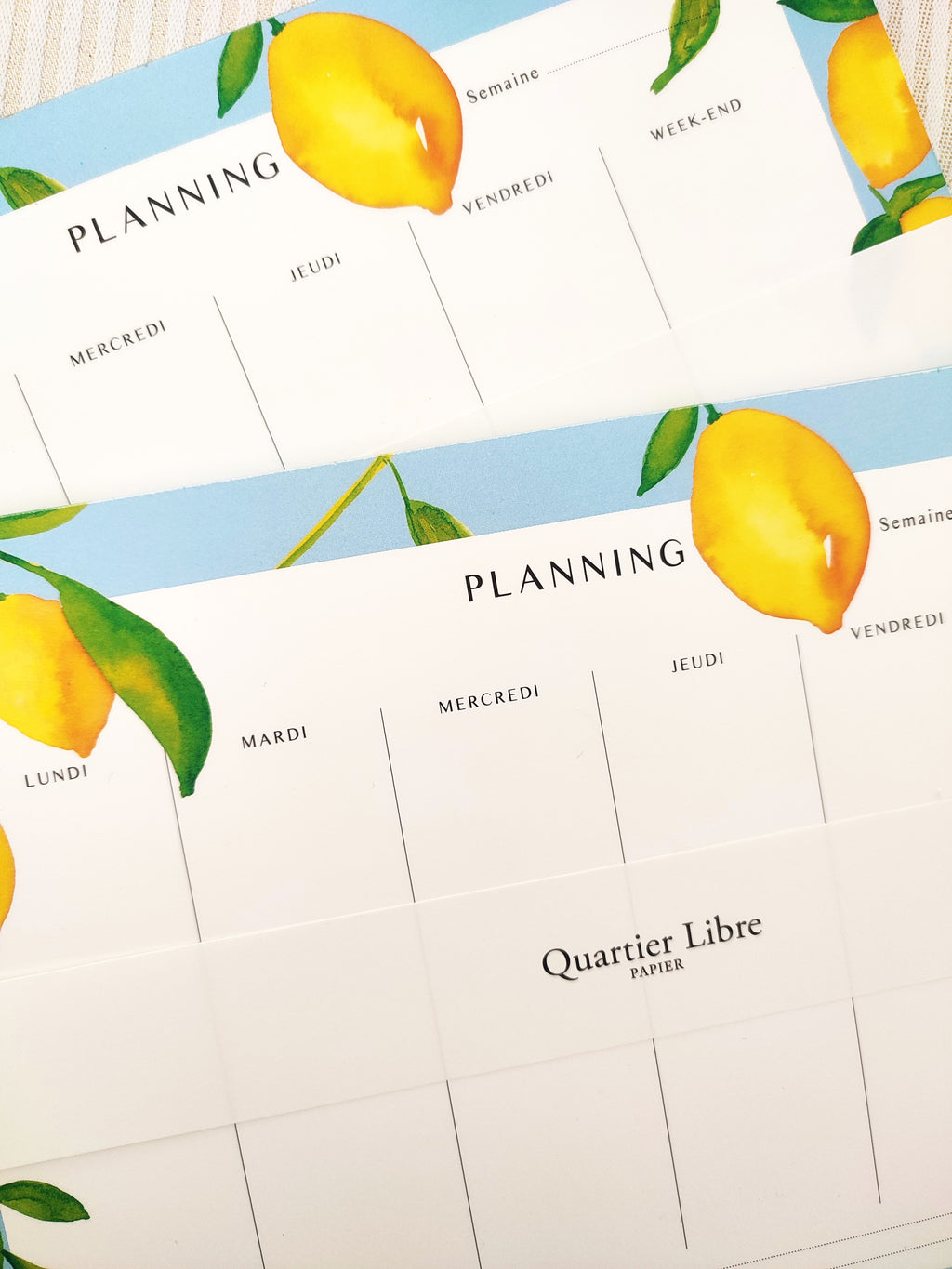 Planning - Citrons
