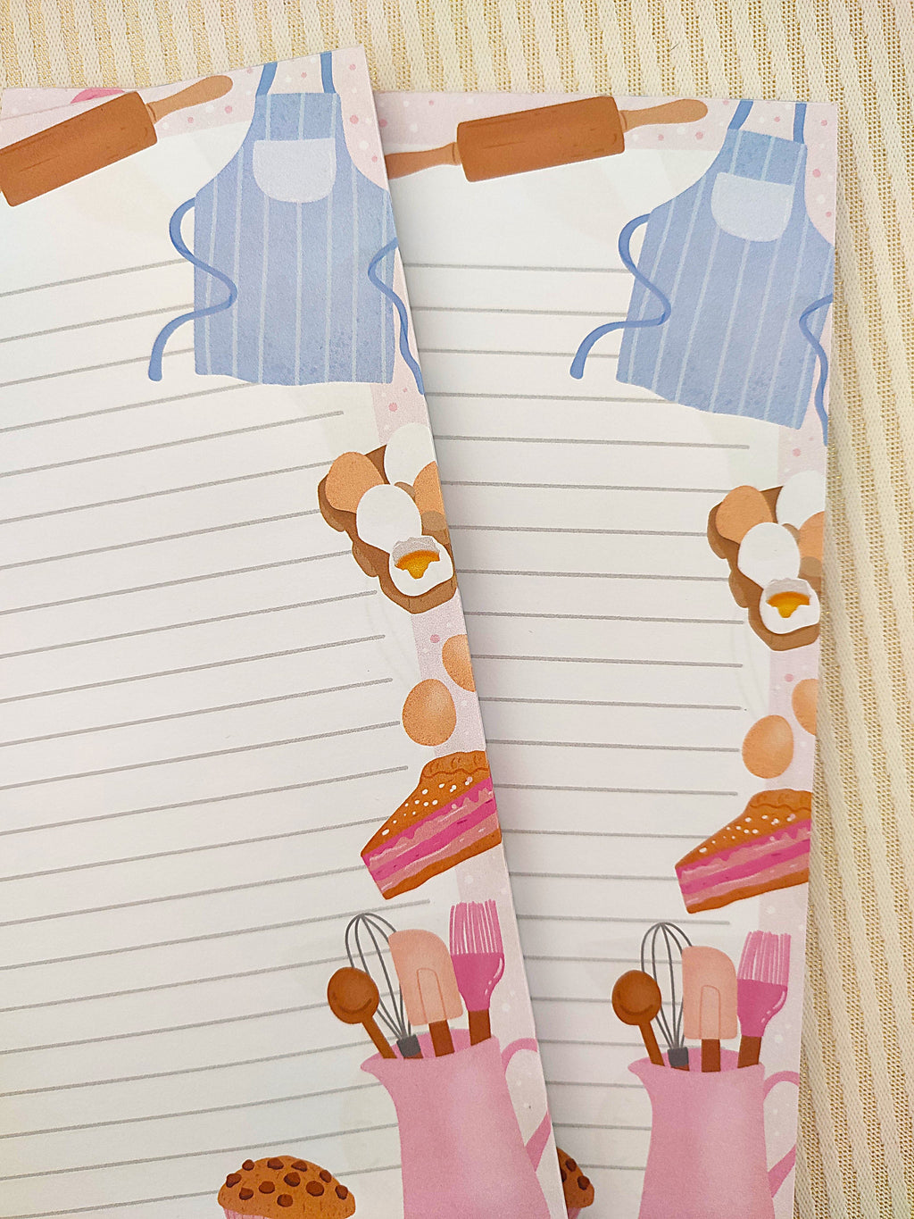 Bloc-notes A5 - illustration pâtisserie
