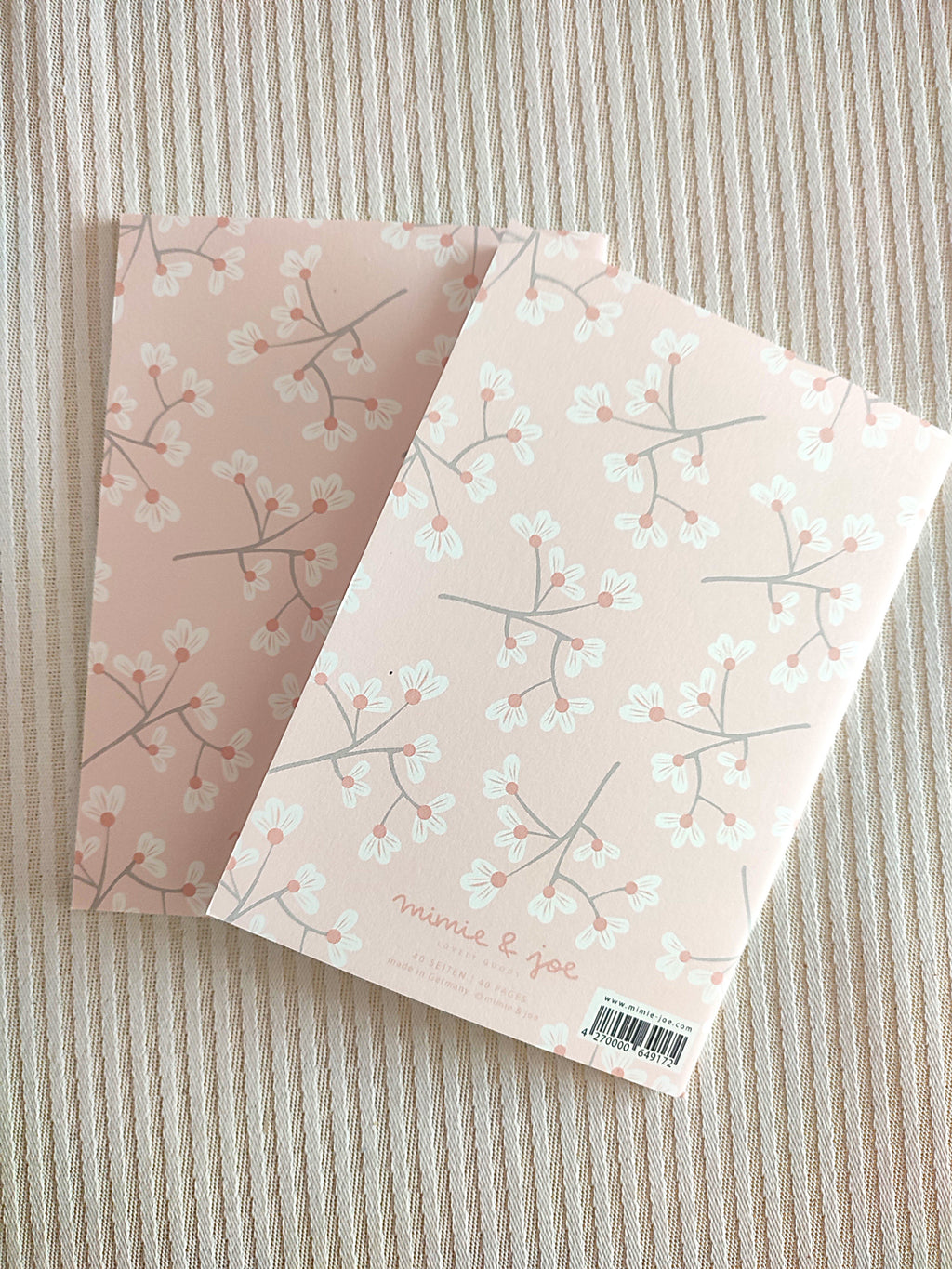 Mini Carnet - Blossoms rose