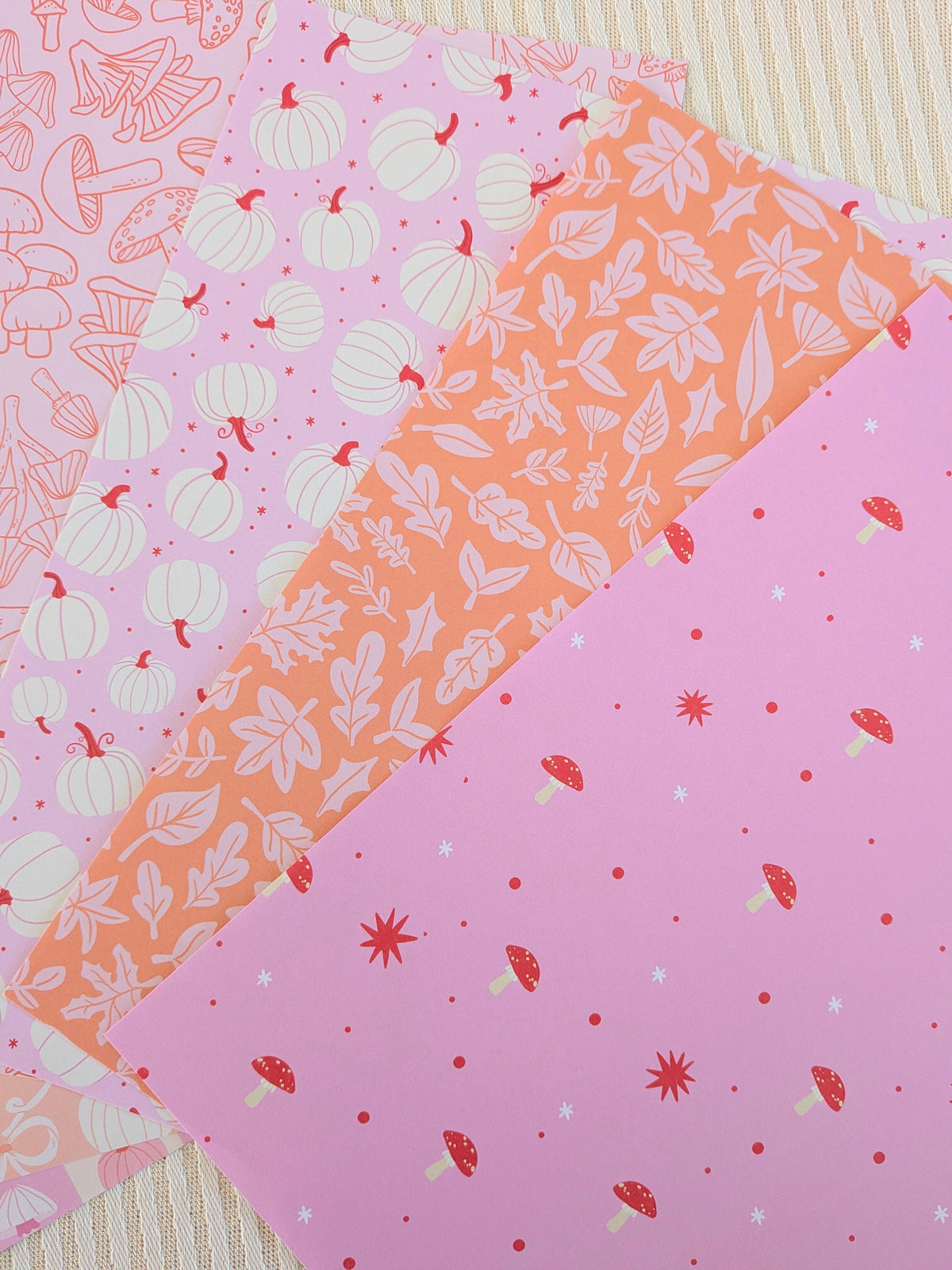 Set de papier pour journaling et scrapbooking, 10 feuilles A5, motifs automne