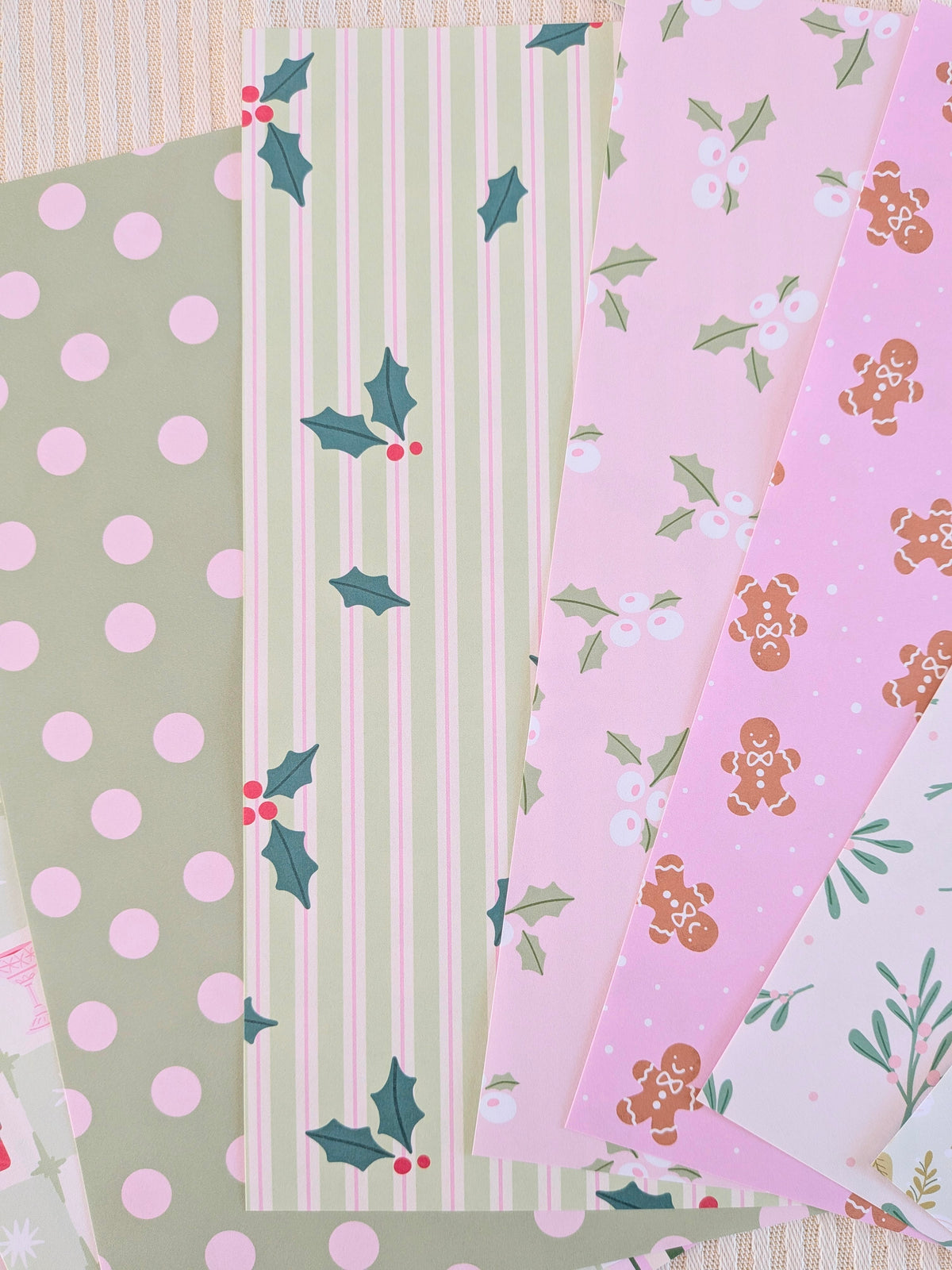 Set de papier pour scrapbooking/journaling, 10 feuilles A5, Noël
