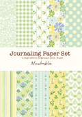 Set de papier pour journaling/scrapbooking bleu - 10 feuilles A5