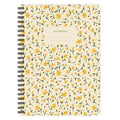 Carnet A5 - Floral jaune