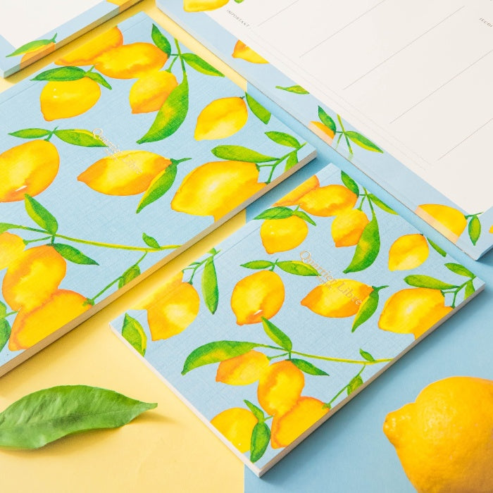 Petit carnet - Citrons