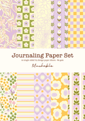Set de papiers N°2 pour journaling/scrapbooking - 10 feuilles A5