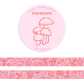Washitape - Champignons rose