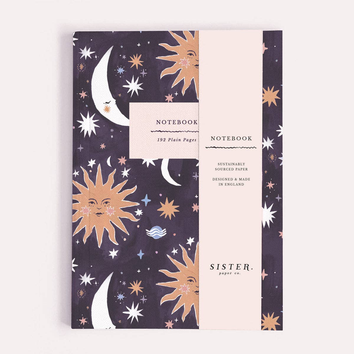 Cahier - Soleil et Lune Sister Paper Co.