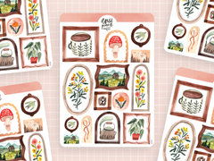 Planche d'autocollants — Tableaux