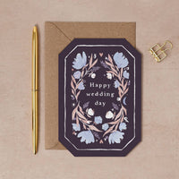 Carte de mariage - Florale 