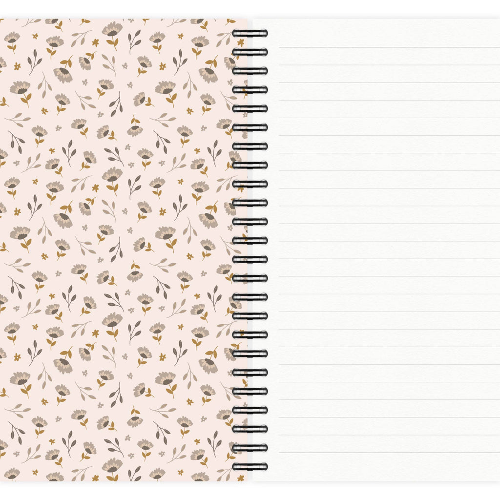 Carnet A5 - Floral bohème