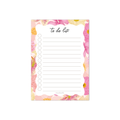 To do list A6 - Fleurs roses