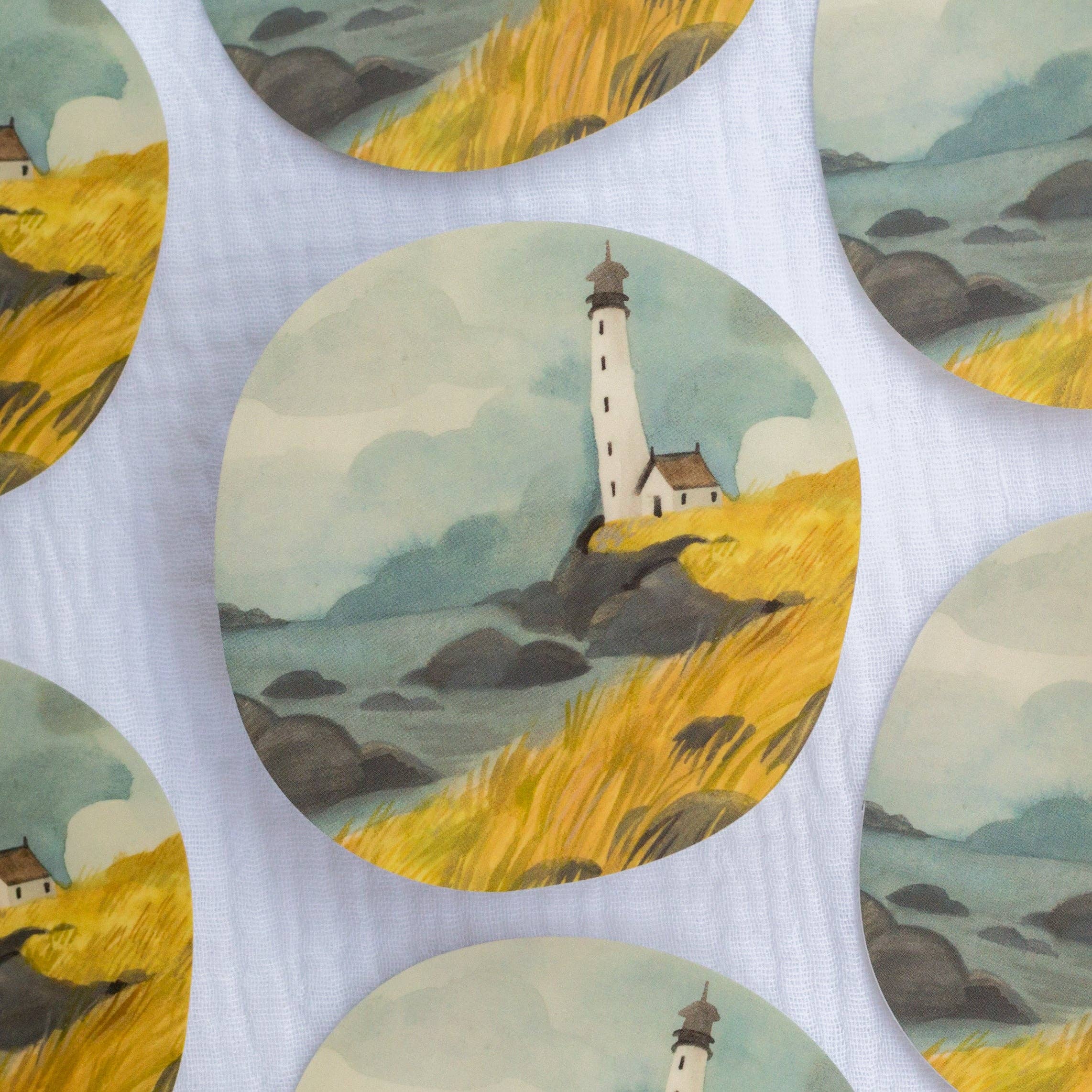 Autocollant vinyle — Phare