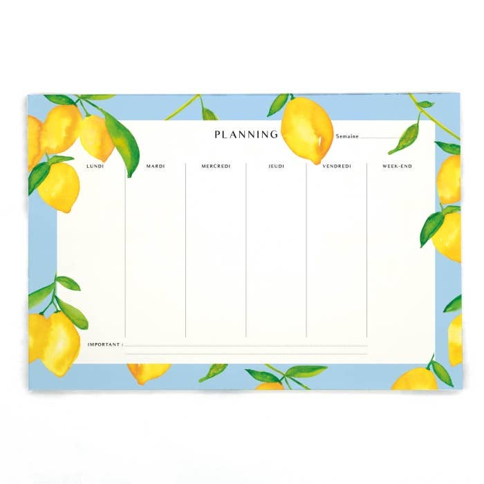Planning - Citrons