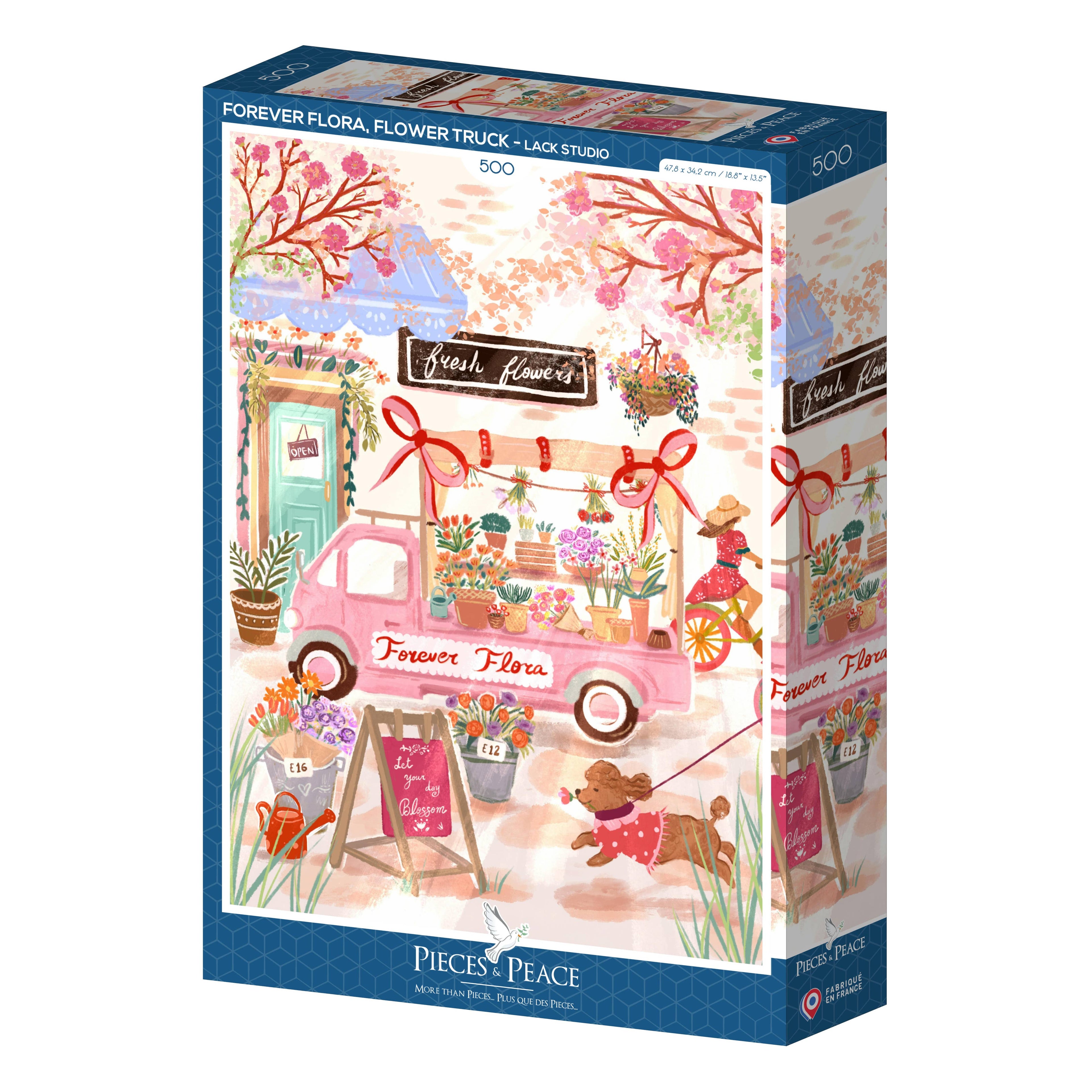Puzzle 500 Pièces - Forever Flora, Flower Truck