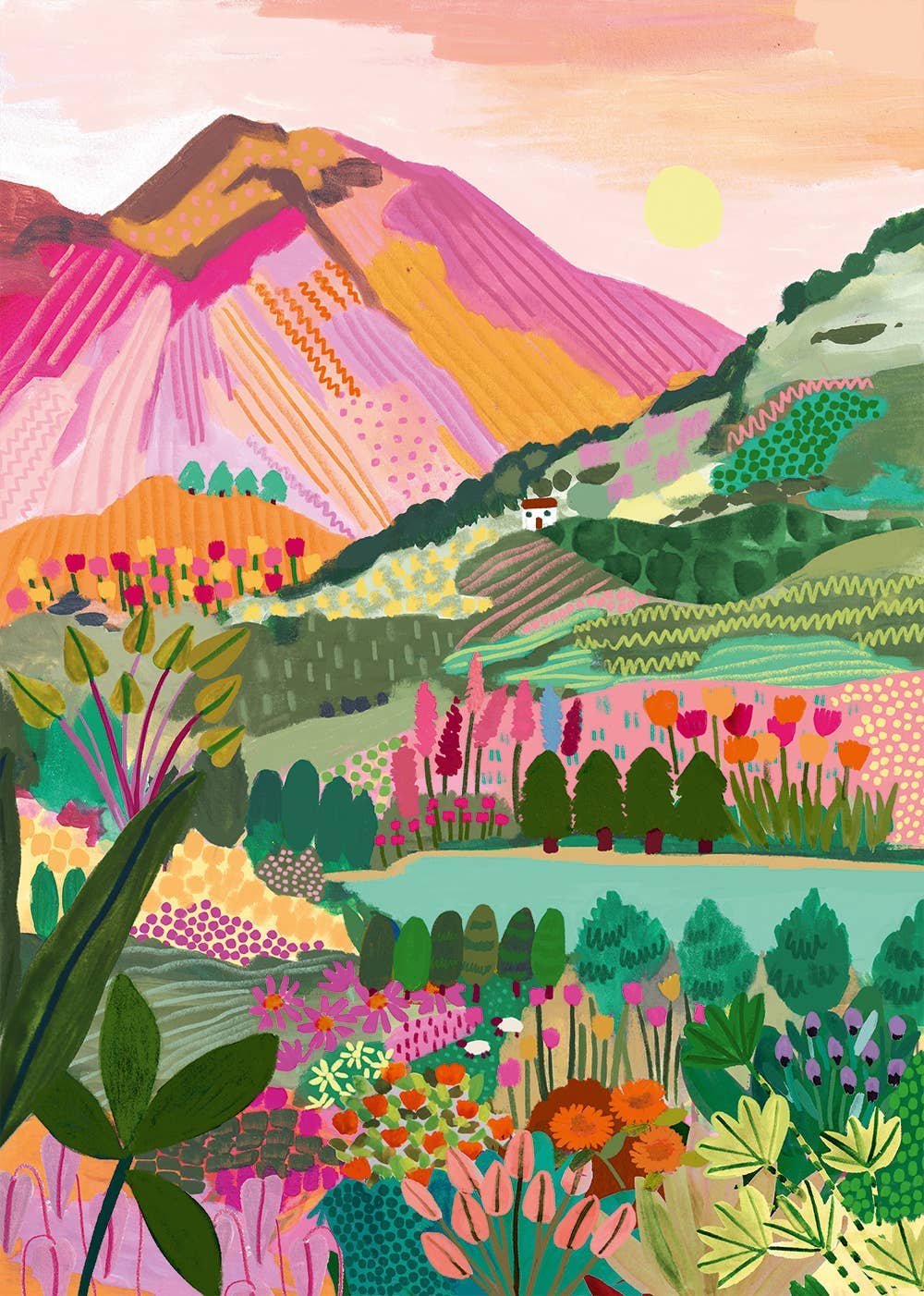 Puzzle 1000 Pièces - Rainbow Mountain