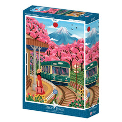 Puzzle 500 pièces - Fuji Blossoms